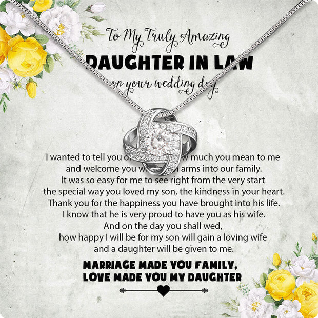 Daughter-In-Law Necklace: Whispers of Love, Spoken From the Heart