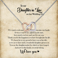 Thumbnail for Daughter-In-Law Necklace: Whispers of Love, Spoken From the Heart