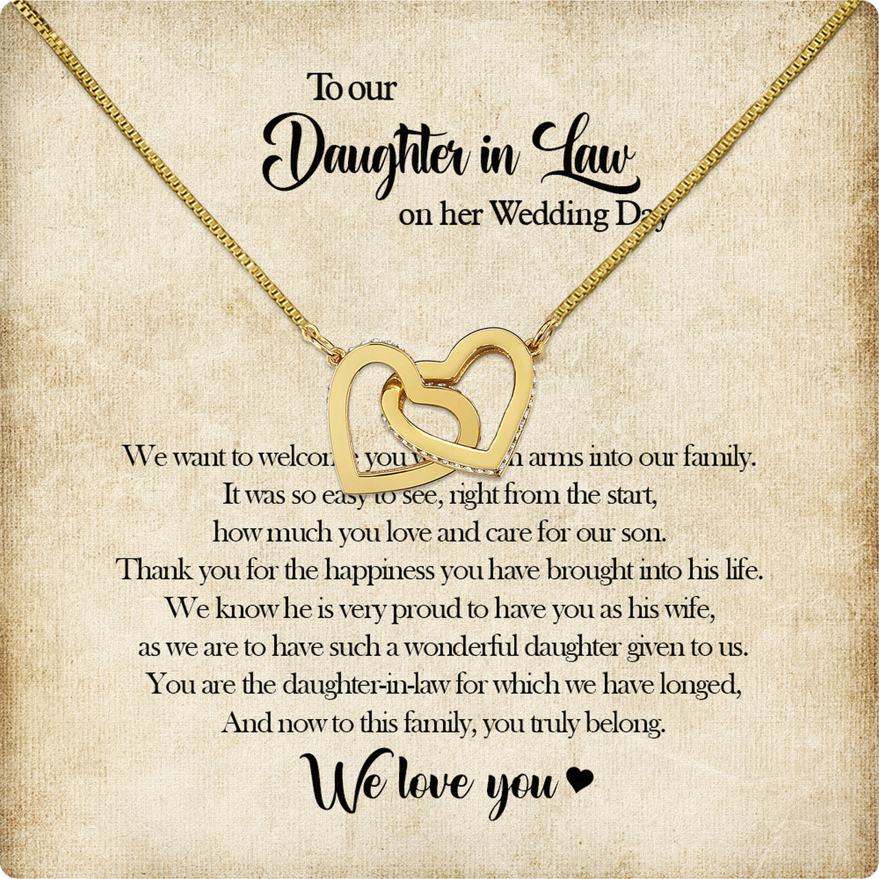 Daughter-In-Law Necklace: Whispers of Love, Spoken From the Heart