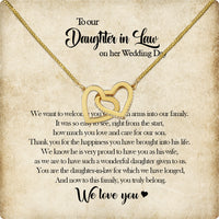 Thumbnail for Daughter-In-Law Necklace: Whispers of Love, Spoken From the Heart