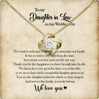 Thumbnail for Daughter-In-Law Necklace: Whispers of Love, Spoken From the Heart