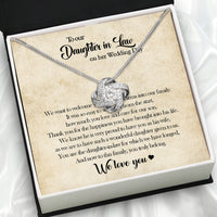 Thumbnail for Daughter-In-Law Necklace: Whispers of Love, Spoken From the Heart