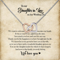 Thumbnail for Daughter-In-Law Necklace: Whispers of Love, Spoken From the Heart