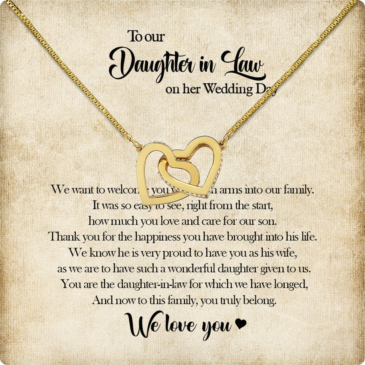 Daughter-In-Law Necklace: Whispers of Love, Spoken From the Heart