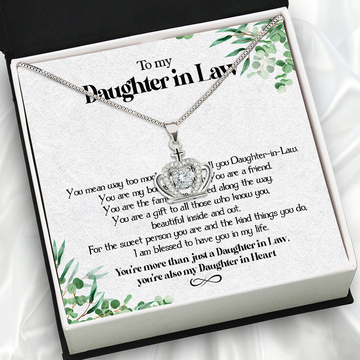 Daughter-In-Law Necklace: Whispers of Love, Spoken From the Heart