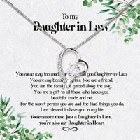 Thumbnail for Daughter-In-Law Necklace: Whispers of Love, Spoken From the Heart