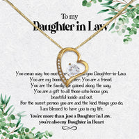 Thumbnail for Daughter-In-Law Necklace: Whispers of Love, Spoken From the Heart