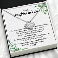 Thumbnail for Daughter-In-Law Necklace: Whispers of Love, Spoken From the Heart