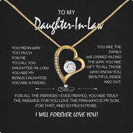 Daughter-In-Law Necklace: Whispers of Love, Spoken From the Heart