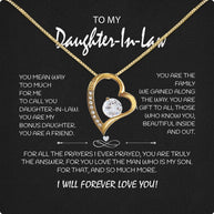 Daughter-In-Law Necklace: Whispers of Love, Spoken From the Heart