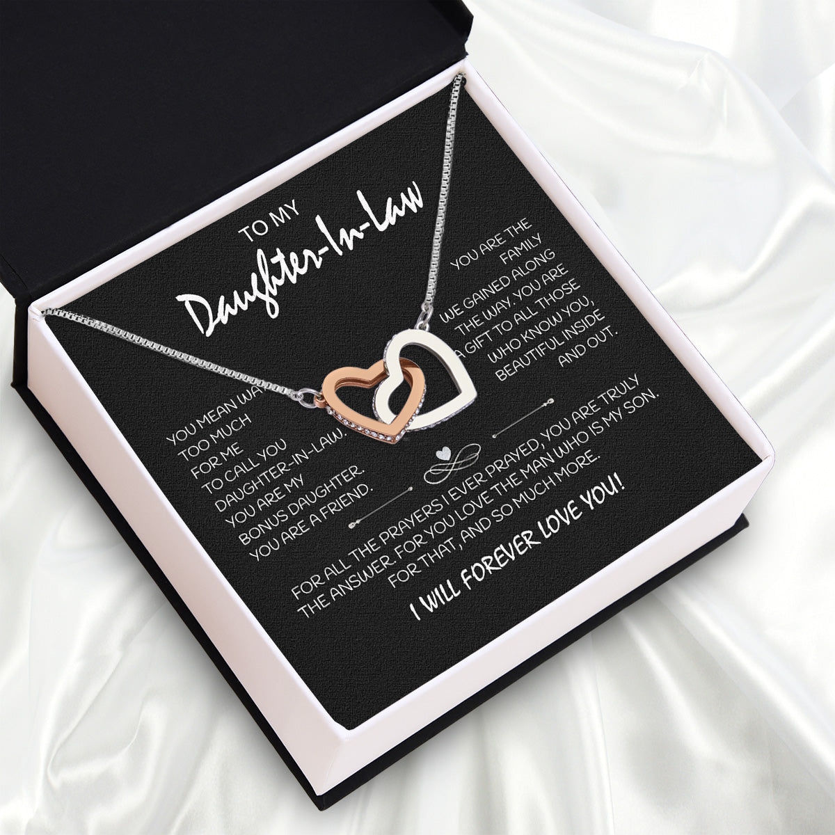 Daughter-In-Law Necklace: Whispers of Love, Spoken From the Heart