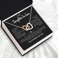 Thumbnail for Daughter-In-Law Necklace: Whispers of Love, Spoken From the Heart