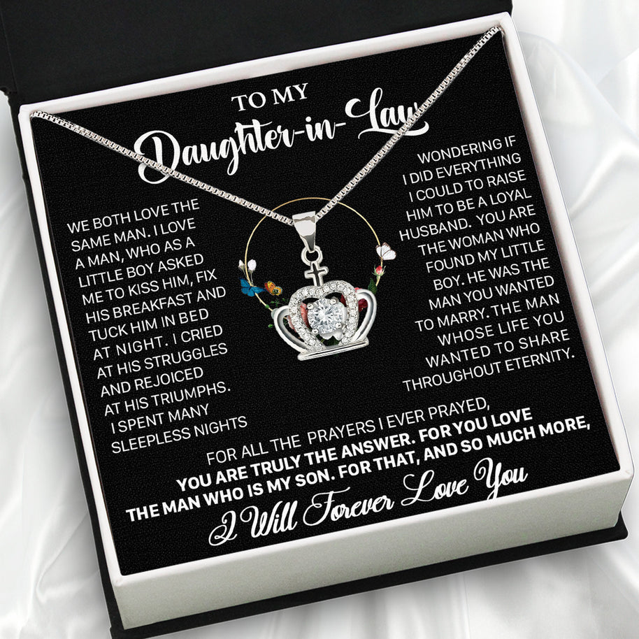 Daughter-In-Law Necklace: Whispers of Love, Spoken From the Heart