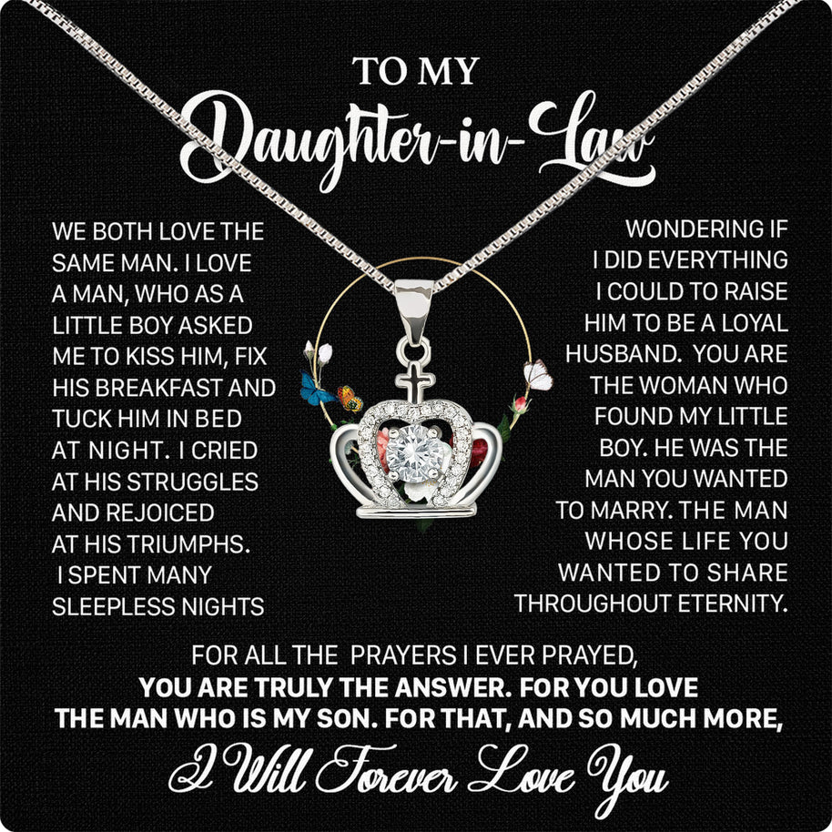 Daughter-In-Law Necklace: Whispers of Love, Spoken From the Heart