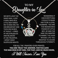 Daughter-In-Law Necklace: Whispers of Love, Spoken From the Heart