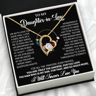 Daughter-In-Law Necklace: Whispers of Love, Spoken From the Heart
