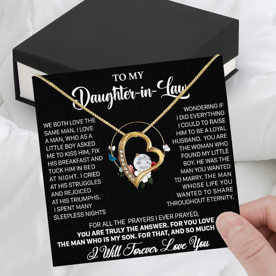 Daughter-In-Law Necklace: Whispers of Love, Spoken From the Heart