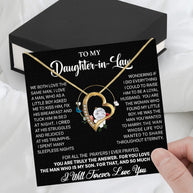 Daughter-In-Law Necklace: Whispers of Love, Spoken From the Heart