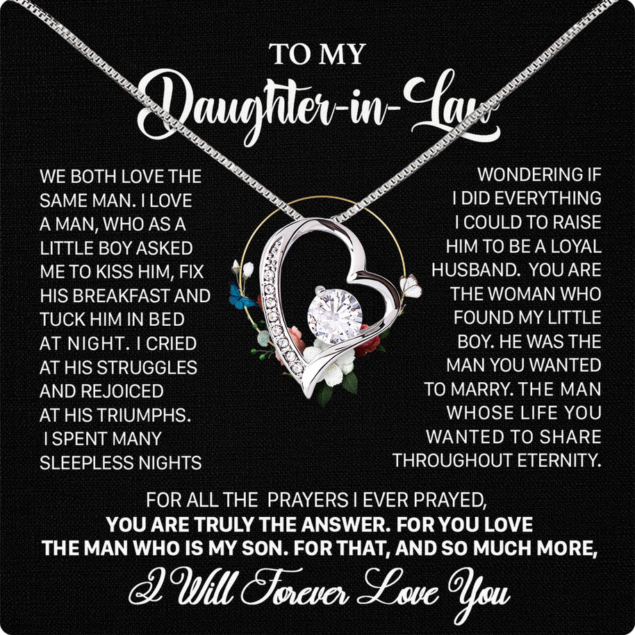 Daughter-In-Law Necklace: Whispers of Love, Spoken From the Heart