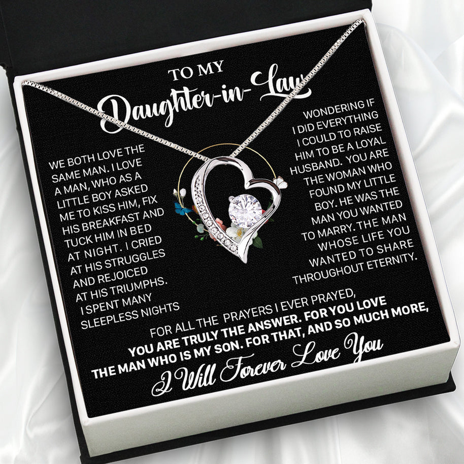 Daughter-In-Law Necklace: Whispers of Love, Spoken From the Heart