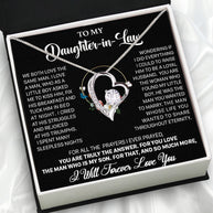 Daughter-In-Law Necklace: Whispers of Love, Spoken From the Heart
