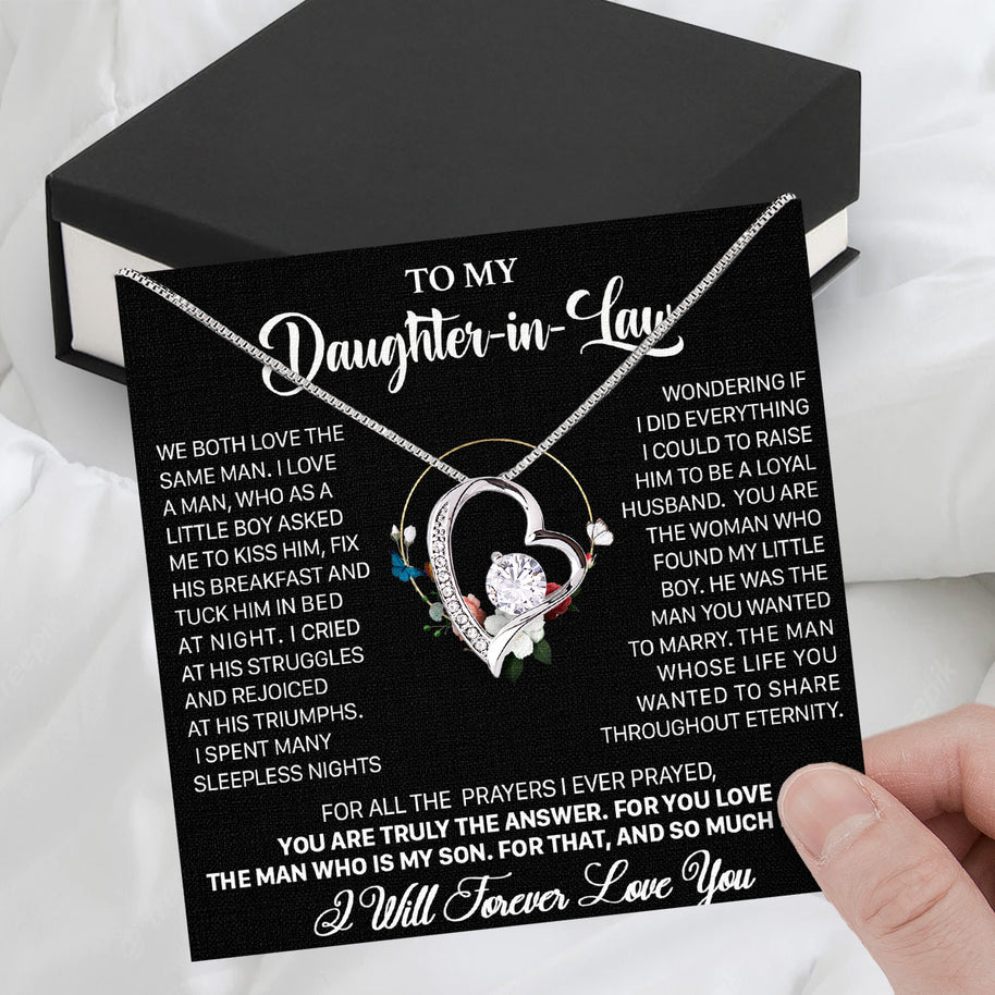Daughter-In-Law Necklace: Whispers of Love, Spoken From the Heart
