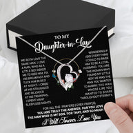 Daughter-In-Law Necklace: Whispers of Love, Spoken From the Heart