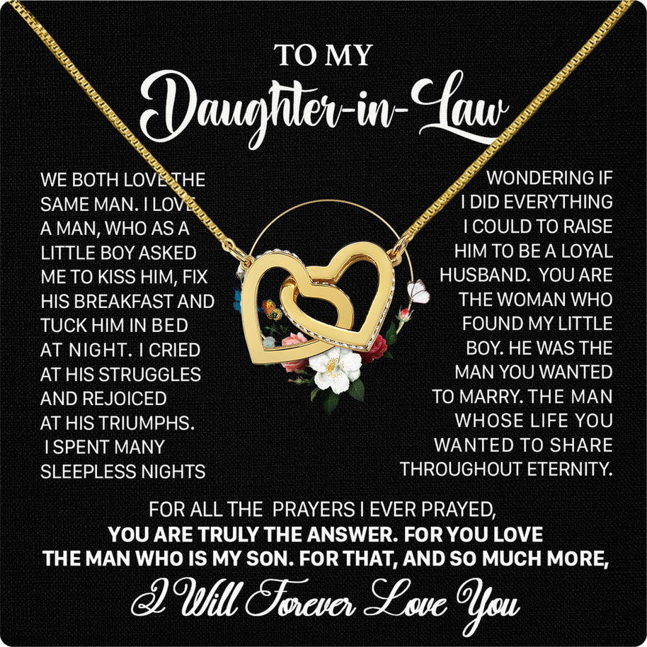 Daughter-In-Law Necklace: Whispers of Love, Spoken From the Heart