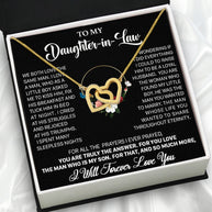 Daughter-In-Law Necklace: Whispers of Love, Spoken From the Heart