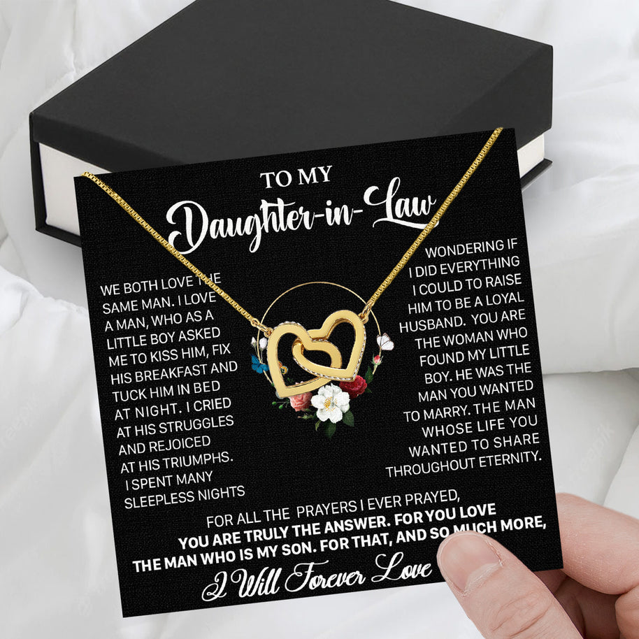 Daughter-In-Law Necklace: Whispers of Love, Spoken From the Heart