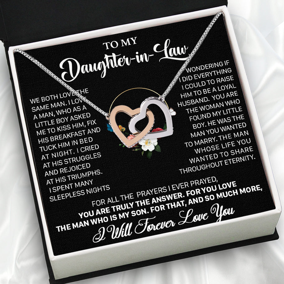 Daughter-In-Law Necklace: Whispers of Love, Spoken From the Heart
