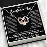Daughter-In-Law Necklace: Whispers of Love, Spoken From the Heart