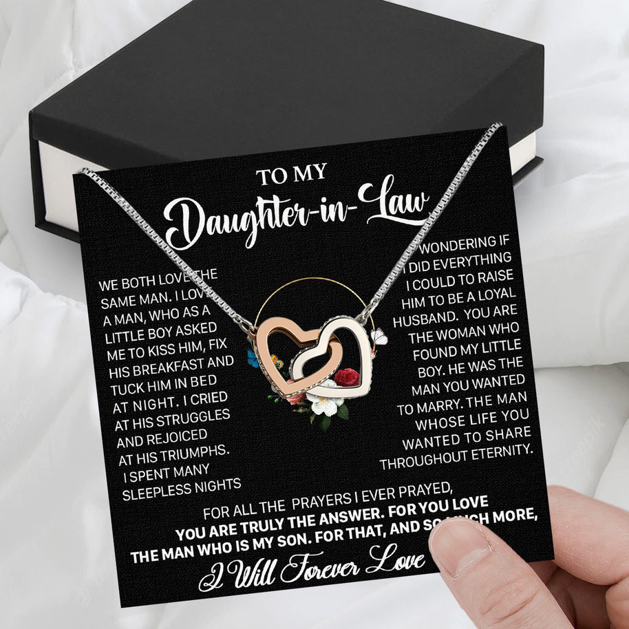 Daughter-In-Law Necklace: Whispers of Love, Spoken From the Heart