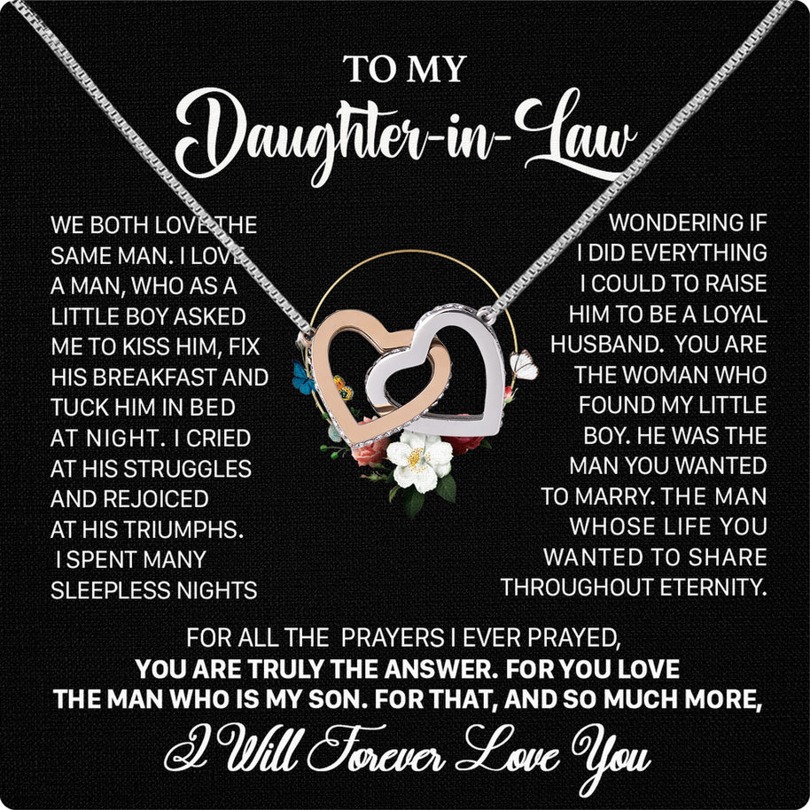 Daughter-In-Law Necklace: Whispers of Love, Spoken From the Heart