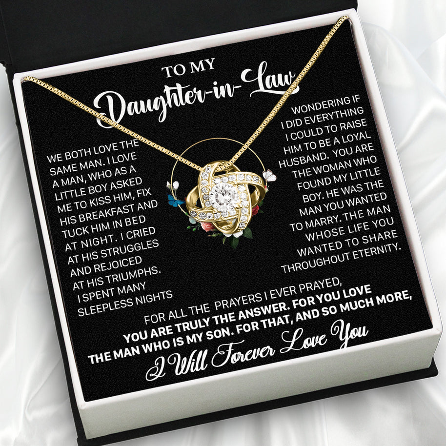 Daughter-In-Law Necklace: Whispers of Love, Spoken From the Heart