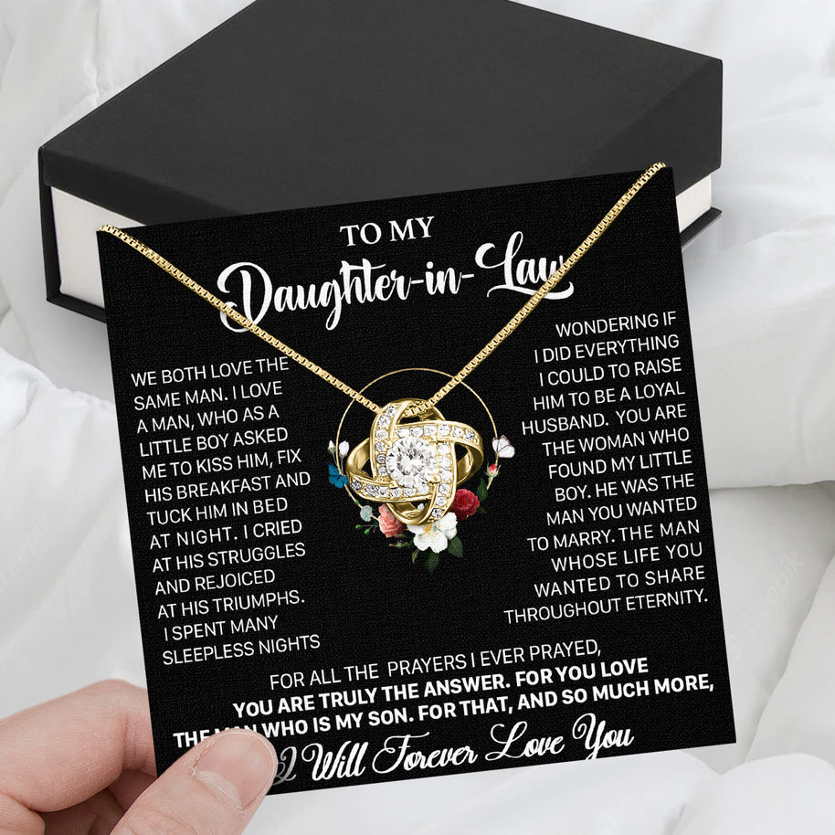 Daughter-In-Law Necklace: Whispers of Love, Spoken From the Heart