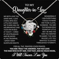 Daughter-In-Law Necklace: Whispers of Love, Spoken From the Heart