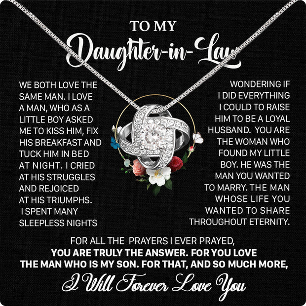 Daughter-In-Law Necklace: Whispers of Love, Spoken From the Heart