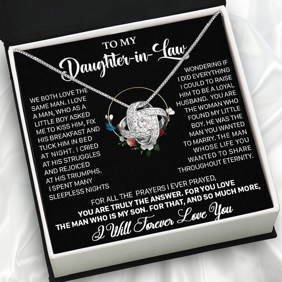 Daughter-In-Law Necklace: Whispers of Love, Spoken From the Heart