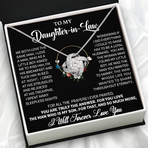 Daughter-In-Law Necklace: Whispers of Love, Spoken From the Heart