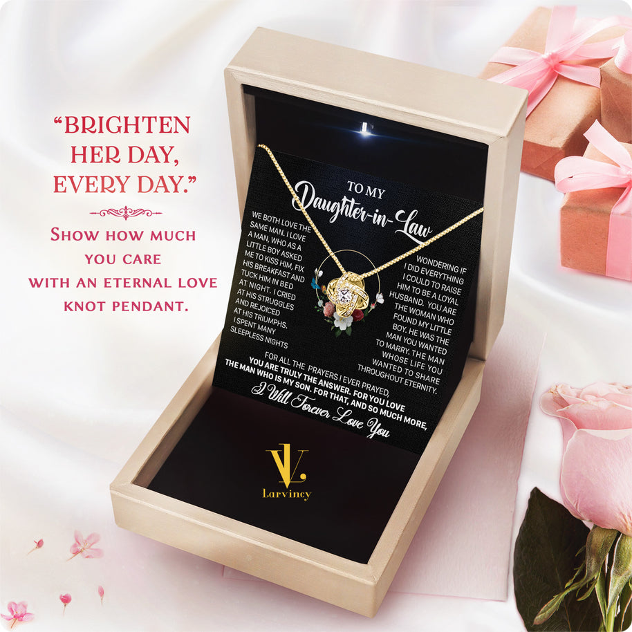 Daughter-In-Law Necklace: Whispers of Love, Spoken From the Heart