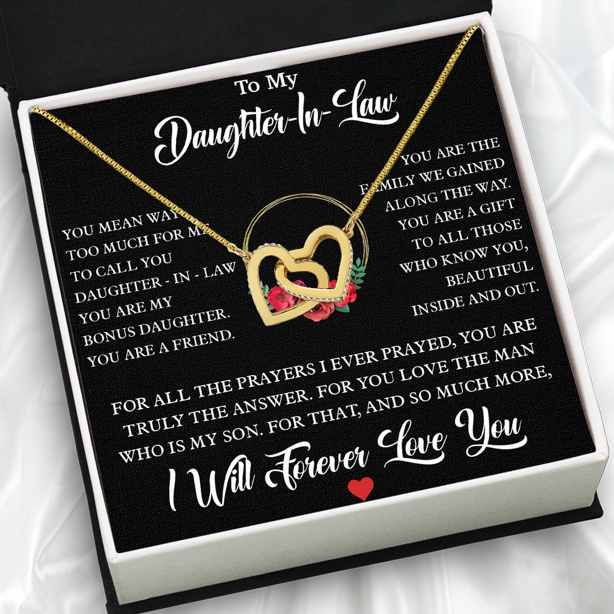 Daughter-In-Law Necklace: Whispers of Love, Spoken From the Heart