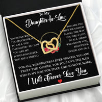 Thumbnail for Daughter-In-Law Necklace: Whispers of Love, Spoken From the Heart