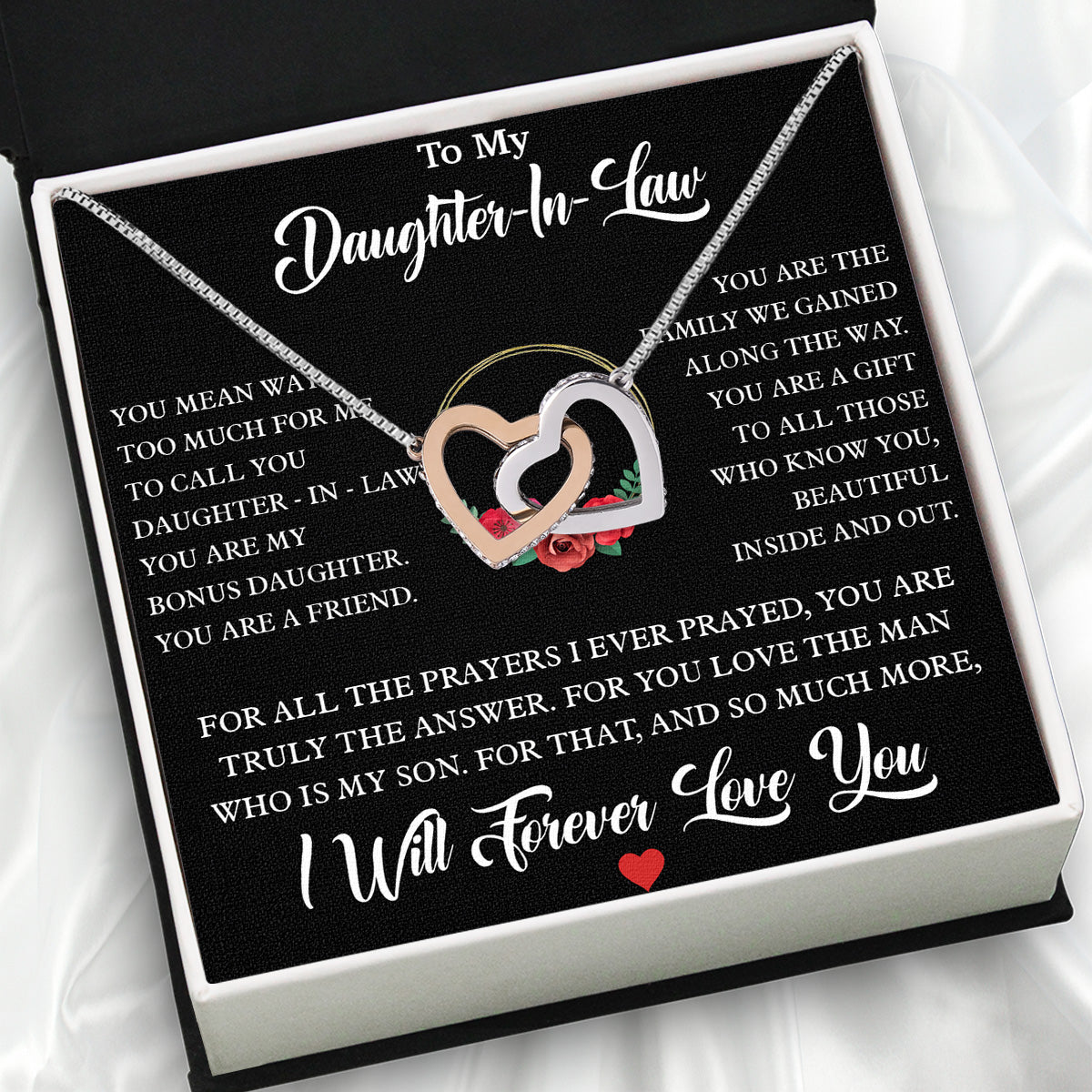 Daughter-In-Law Necklace: Whispers of Love, Spoken From the Heart