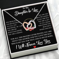 Thumbnail for Daughter-In-Law Necklace: Whispers of Love, Spoken From the Heart