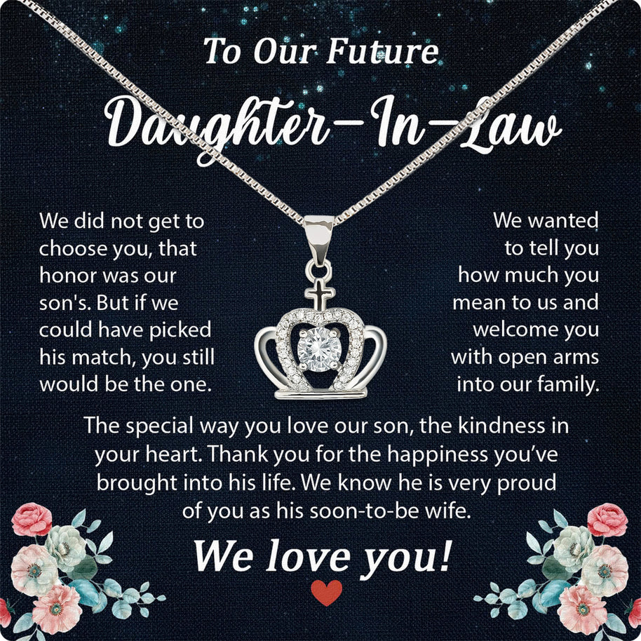 Daughter-In-Law Necklace: Whispers of Love, Spoken From the Heart