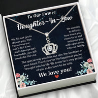 Daughter-In-Law Necklace: Whispers of Love, Spoken From the Heart