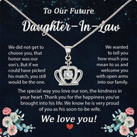 Daughter-In-Law Necklace: Whispers of Love, Spoken From the Heart
