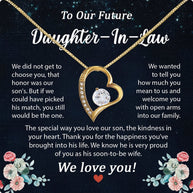 Daughter-In-Law Necklace: Whispers of Love, Spoken From the Heart