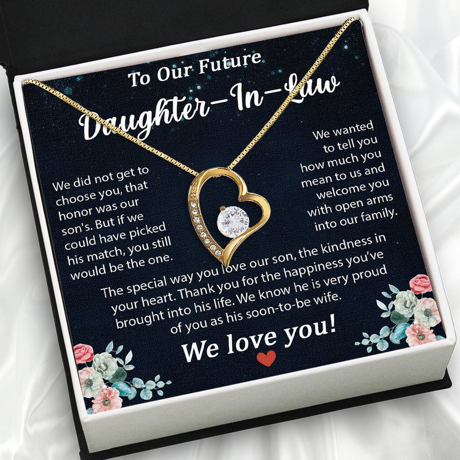 Daughter-In-Law Necklace: Whispers of Love, Spoken From the Heart